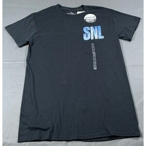 SNL Saturday Night Live Ripple Junction Black‎ Graphic T-Shirt Mens Small NWT